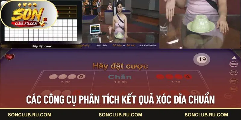 Các công cụ phân tích kết quả xóc đĩa chuẩn